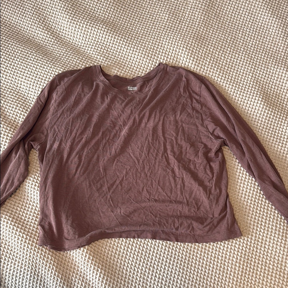 Girlfriend collective cupro long sleeve